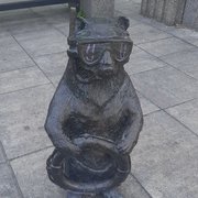 Miś z kołem ratunkowym